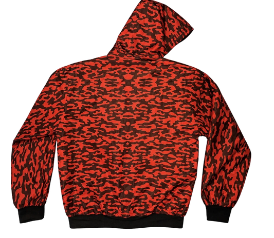 UK Nylon Jacket (Red Camo)
