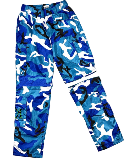 UK Nylon Converts Pants/Shorts (Blue Camo)