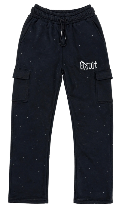 Venom Double Waist Pants (Black)