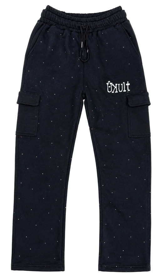 Venom Double Waist Pants (Black)