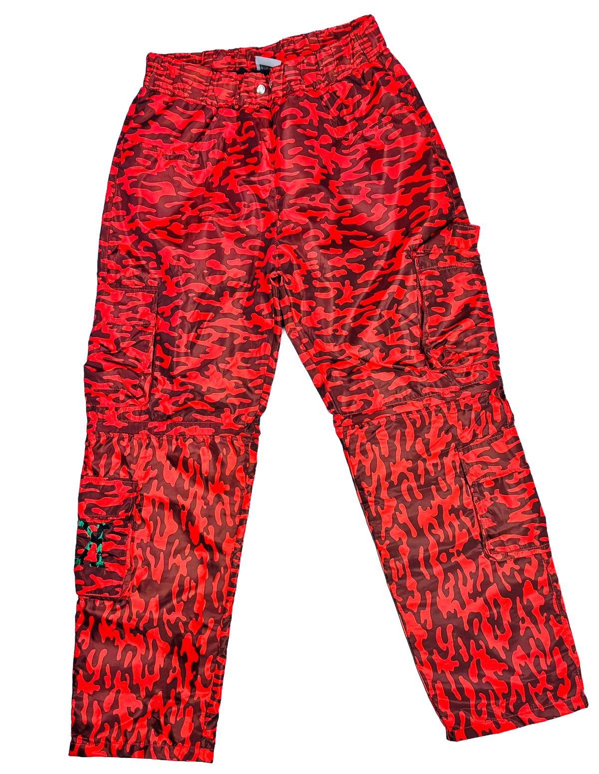 UK Nylon Convert Pants/Shorts (Red Camo)