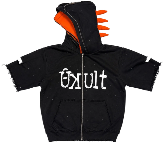 Venom Double Hoodie (Black)