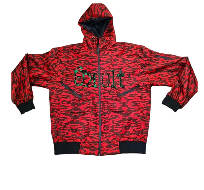 UK Nylon Jacket (Red Camo)