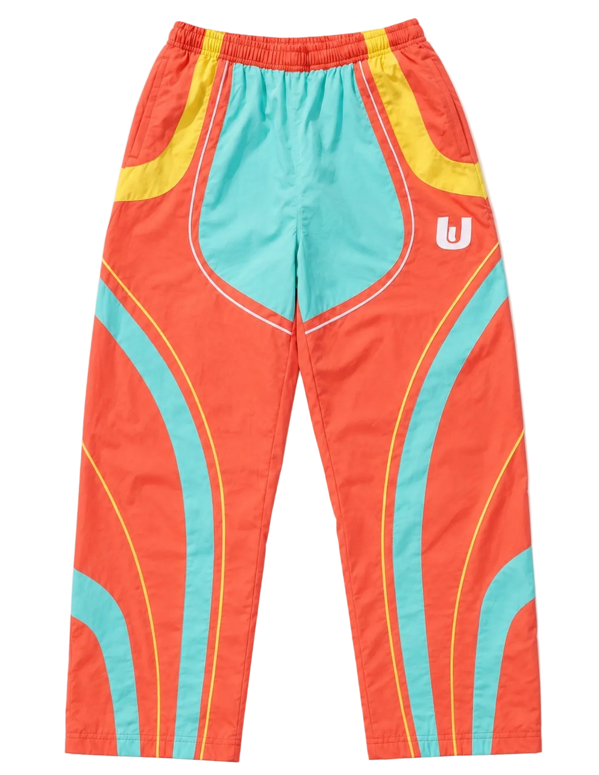 Wave Jacket/Pants Set (Orange Teal)
