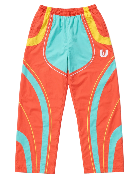 Wave Jacket/Pants Set (Orange Teal)