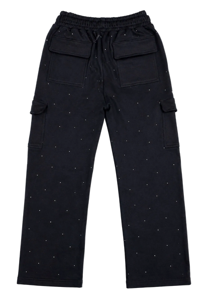 Venom Double Waist Pants (Black)