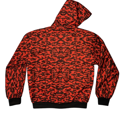 UK Nylon Jacket (Red Camo)