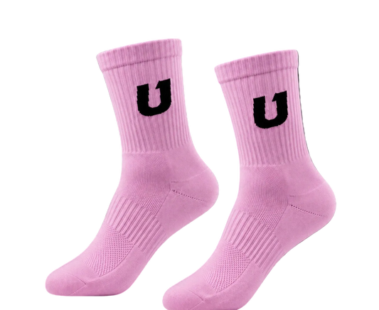 Wave Socks Pair (Pink)
