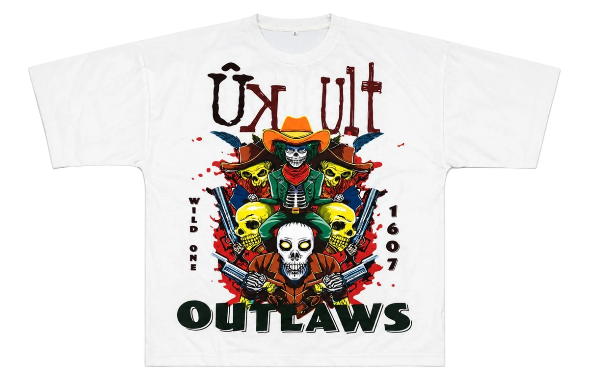 Outlaws T-Shirt  (White)