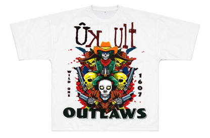 Outlaws T-Shirt  (White)
